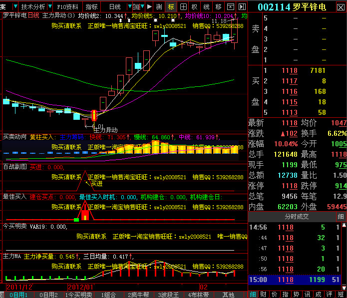 自动预警炒股软件股票软件永久使用超短线王【