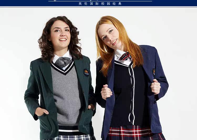 伊顿纪德英伦学院童装淑女童装<em>苏格兰</em>格子<em>儿童</em>