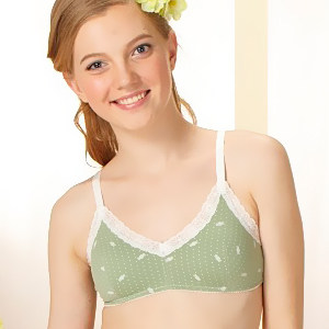 安菲雅发育期<em>少女</em>内衣中学生<em>文胸</em>纯棉<em>初中</em>生无