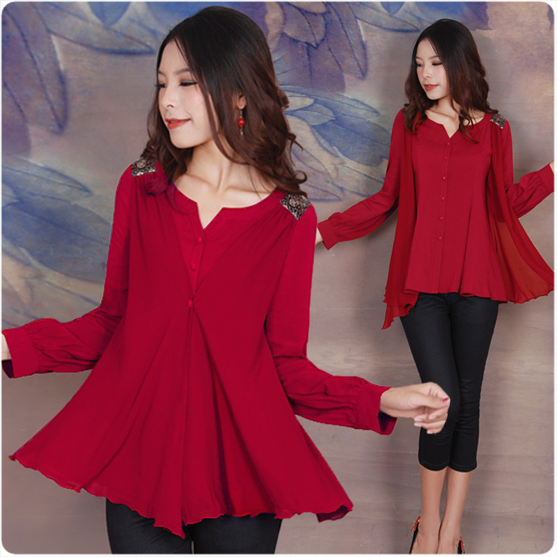 【<em>烟花烫</em>WHY<em>2013</em>秋<em>新款女装</em>百搭长袖宽松版