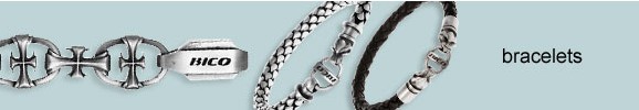 quality goods Bico Biku Purchase on behalf fashion Punk  Nicholas Tse Same Genuine man THICK BRACELET Chain ring Bracelet