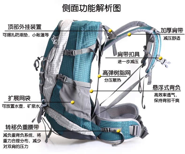 Туристический рюкзак CROSSTOP cr5105 40L CROSSTOP Туристический рюкзак CROSSTOP cr5105 40L CROSSTOP
