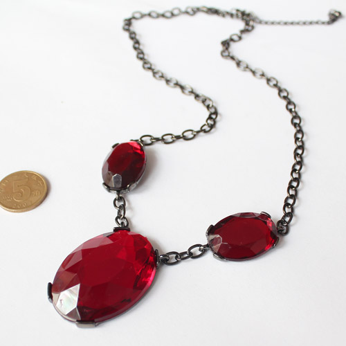 Europe and America ornaments manufactor wholesale Direct selling     brand Simple and versatile   Exaggeration Big drill   have cash less than that is registered in the accounts Necklace   A29