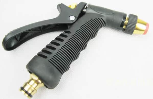 【锌合金水枪 枪头 洗车水枪 铜头洗车喷枪 万能