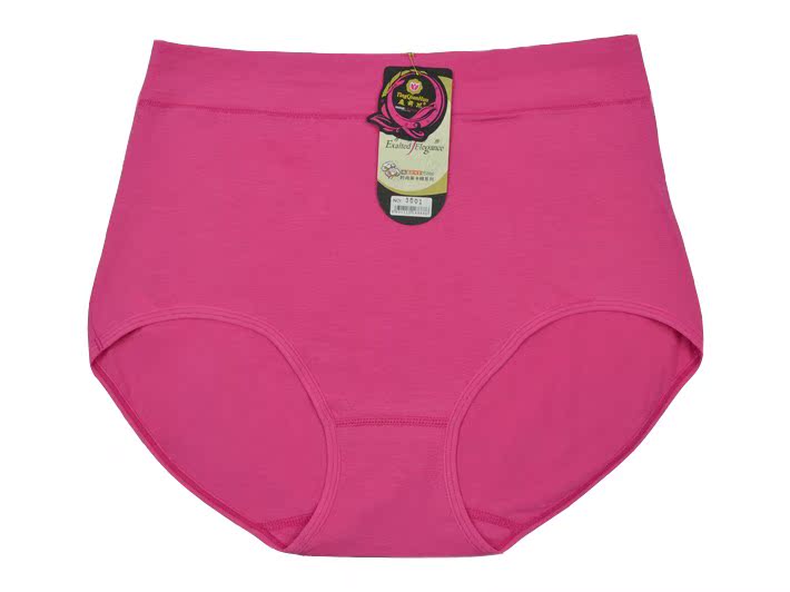 全棉女<em>收腹</em>内裤<em>女士</em>纯棉大码<em>高腰</em>三角裤胖mm