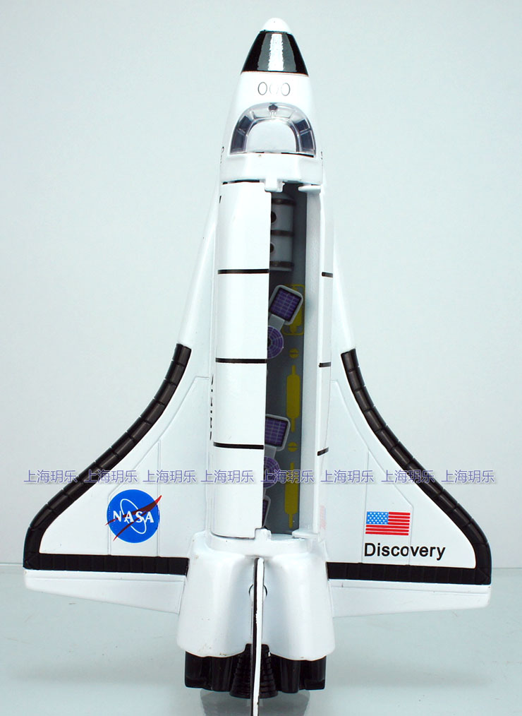 彩珀 哥伦比亚 穿梭机飞船 航天飞机合金模型声光 回力儿童玩具