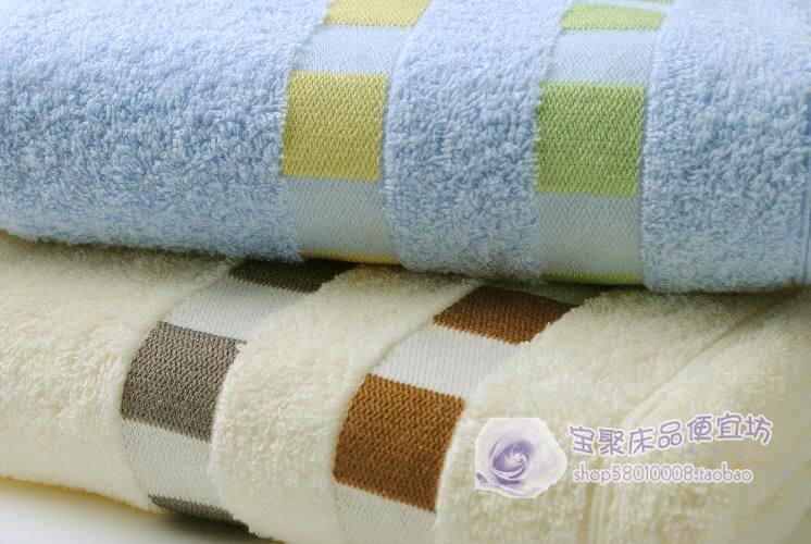 Cotton dobby diconnect cotton bath towel