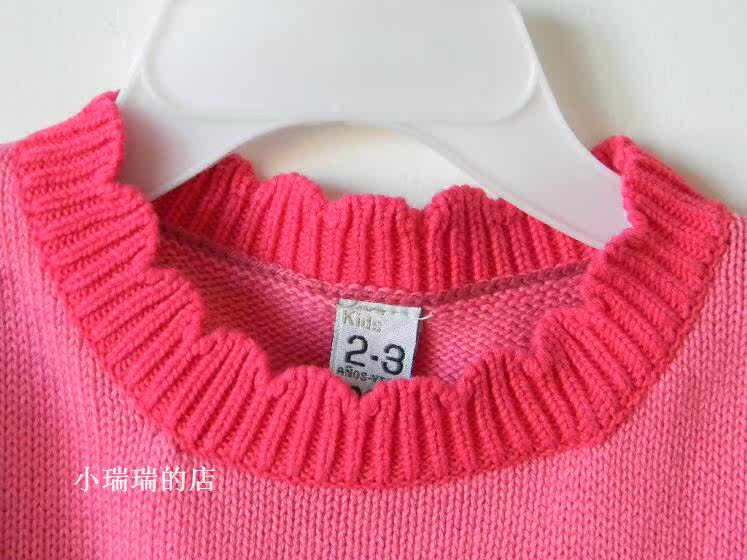 今日特价!2012<em>夏季</em>新款<em>宝宝</em>童装女童圆领<em>针织</em>