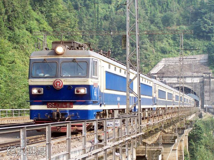 百万城火车模型 中国韶山4(ss4)型电力机车 京局丰段0304