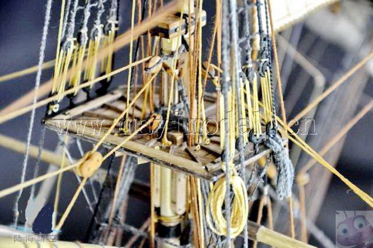 一条奢华的令人叹为观止的船，大航海时代雕塑的巅峰圣殿 大航海时代4 作者:MAYIMODEL 8187 