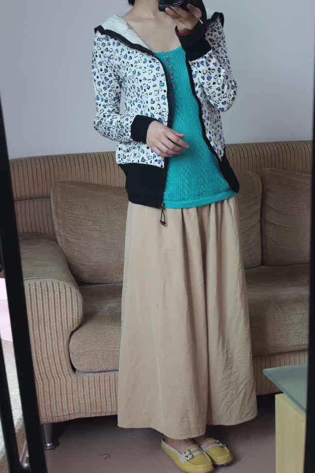 【内销品牌 秋冬新款印花<em>拉链针织</em>衫<em>开衫</em> 10-0