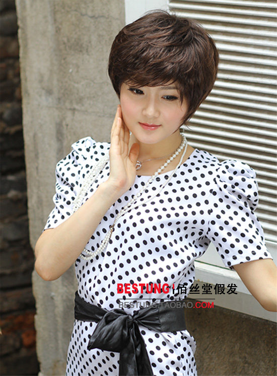 供应中老年假发 中年妈妈 <em>女士</em>假发 <em>短发</em> 假发套