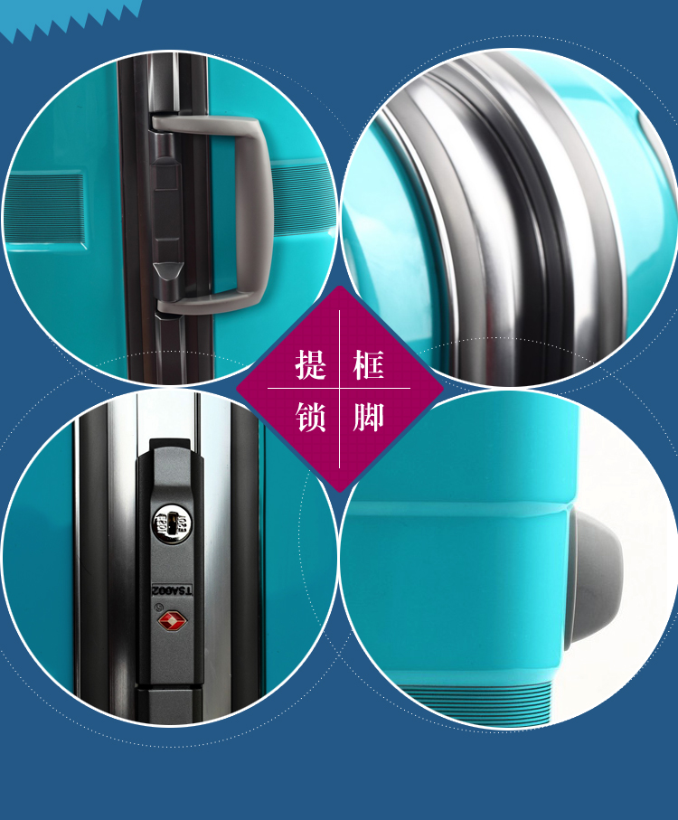 Чемодан Bin Hao 994545ha 20 24 28 Чемодан Bin Hao 994545ha 20 24 28