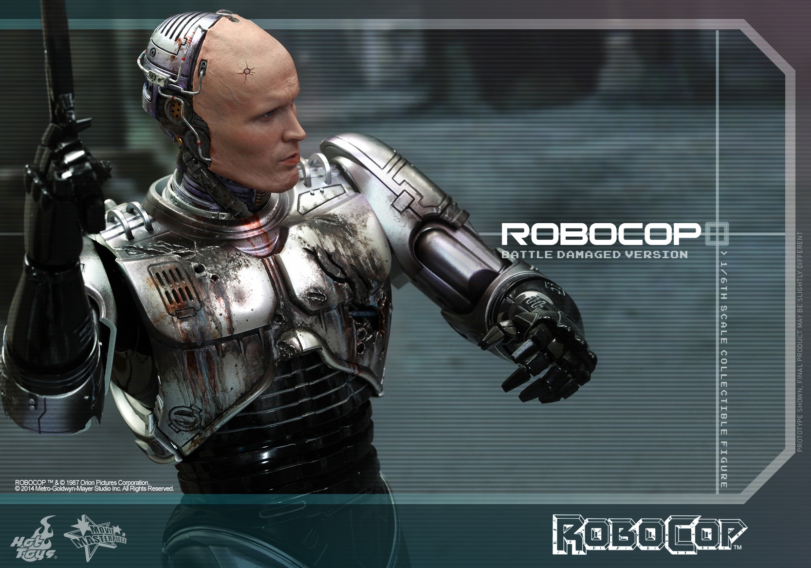 Hottoys   1 / 6   MMS265 / MMS266   Mechanical warfare police   Single person War damaged version / Suit Edition