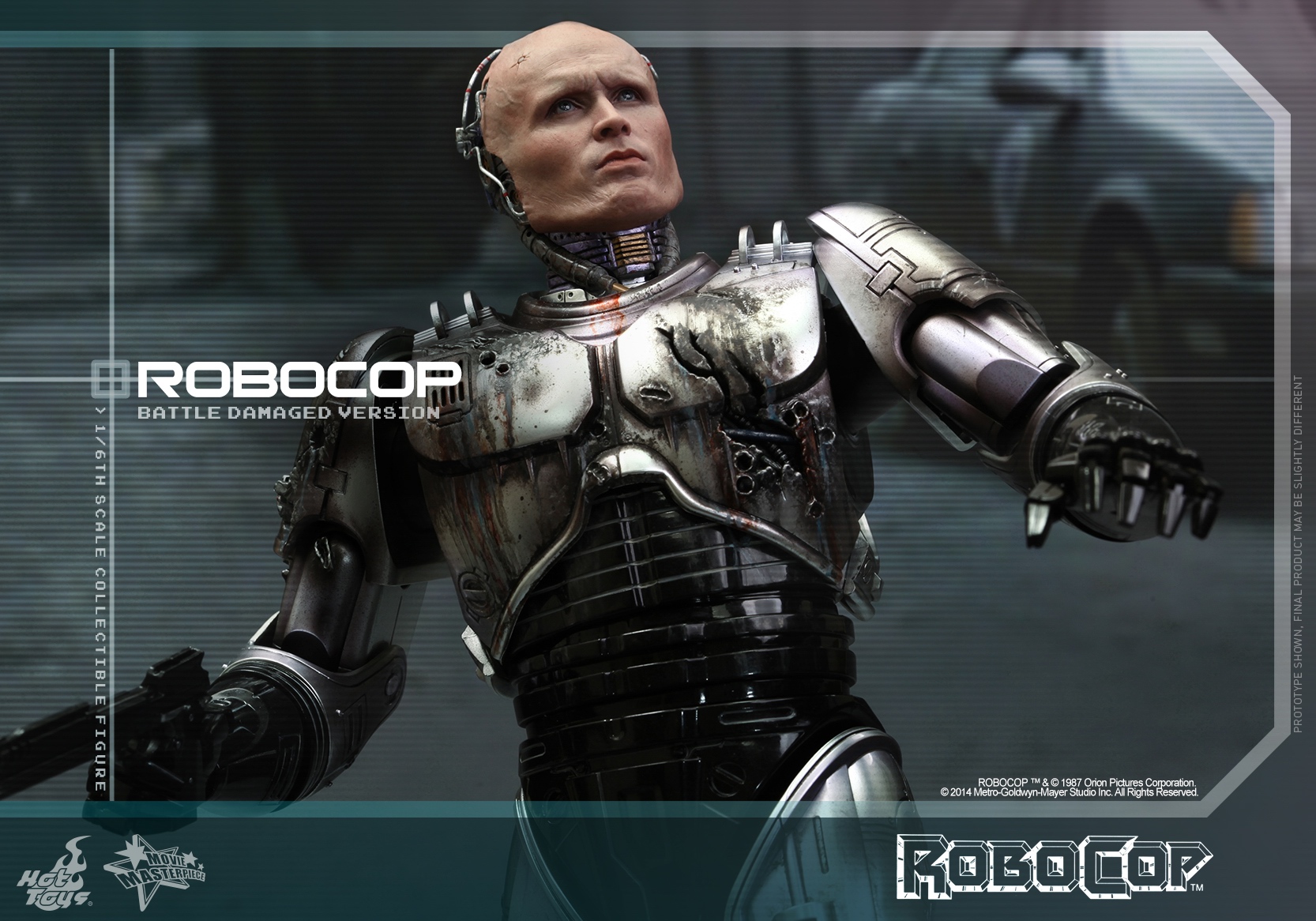 Hottoys   1 / 6   MMS265 / MMS266   Mechanical warfare police   Single person War damaged version / Suit Edition