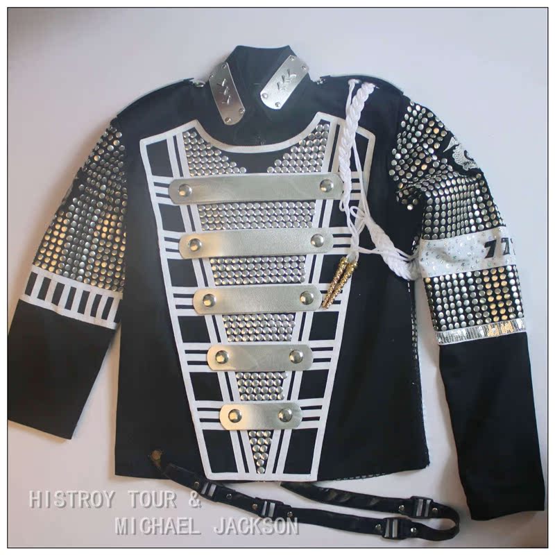 MICHAEL JACKSON MJ History MTV Teaser Military Jacket Free Arm brace eBay