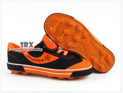 正品双星儿童足球鞋男女童足球帆布鞋儿童小学