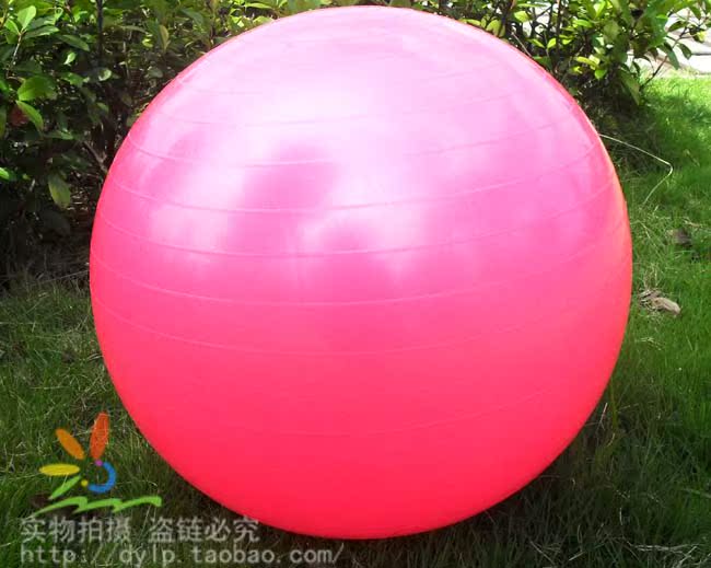 【供应加厚 防爆瑜伽球 健身球减肥瘦身球 银色
