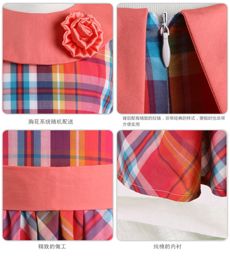 洛巴兔童装<em>12岁女童连衣裙</em>夏季女大童夏装裙