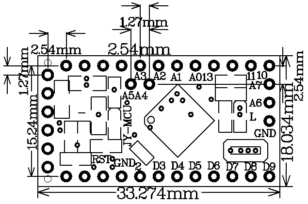 Arduino pro mini схема