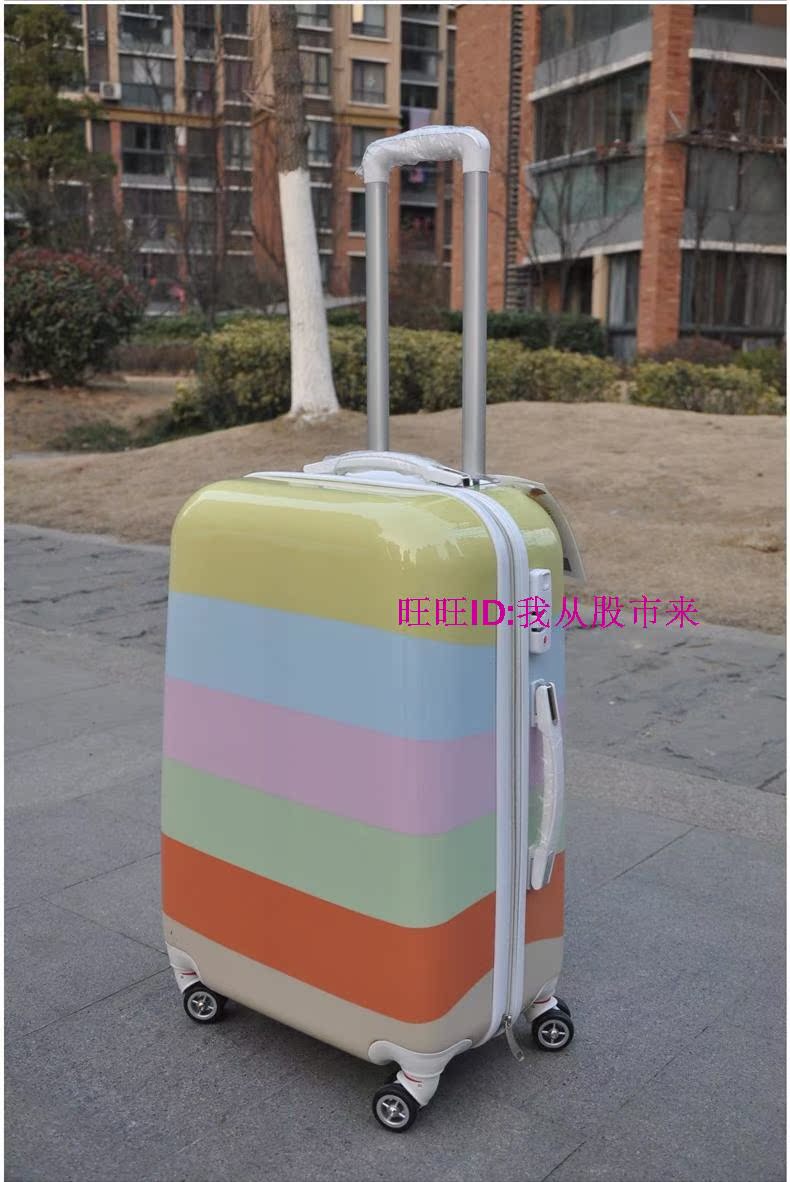 愛馬仕旅行箱 駿仕正品甜美日韓糖果旅行箱PC拉桿箱學生時尚萬向輪登機行李托箱 旅行箱