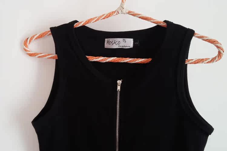 2014夏装新款<em>韩版</em>无袖<em>包臀</em>紧身背心裙长款马