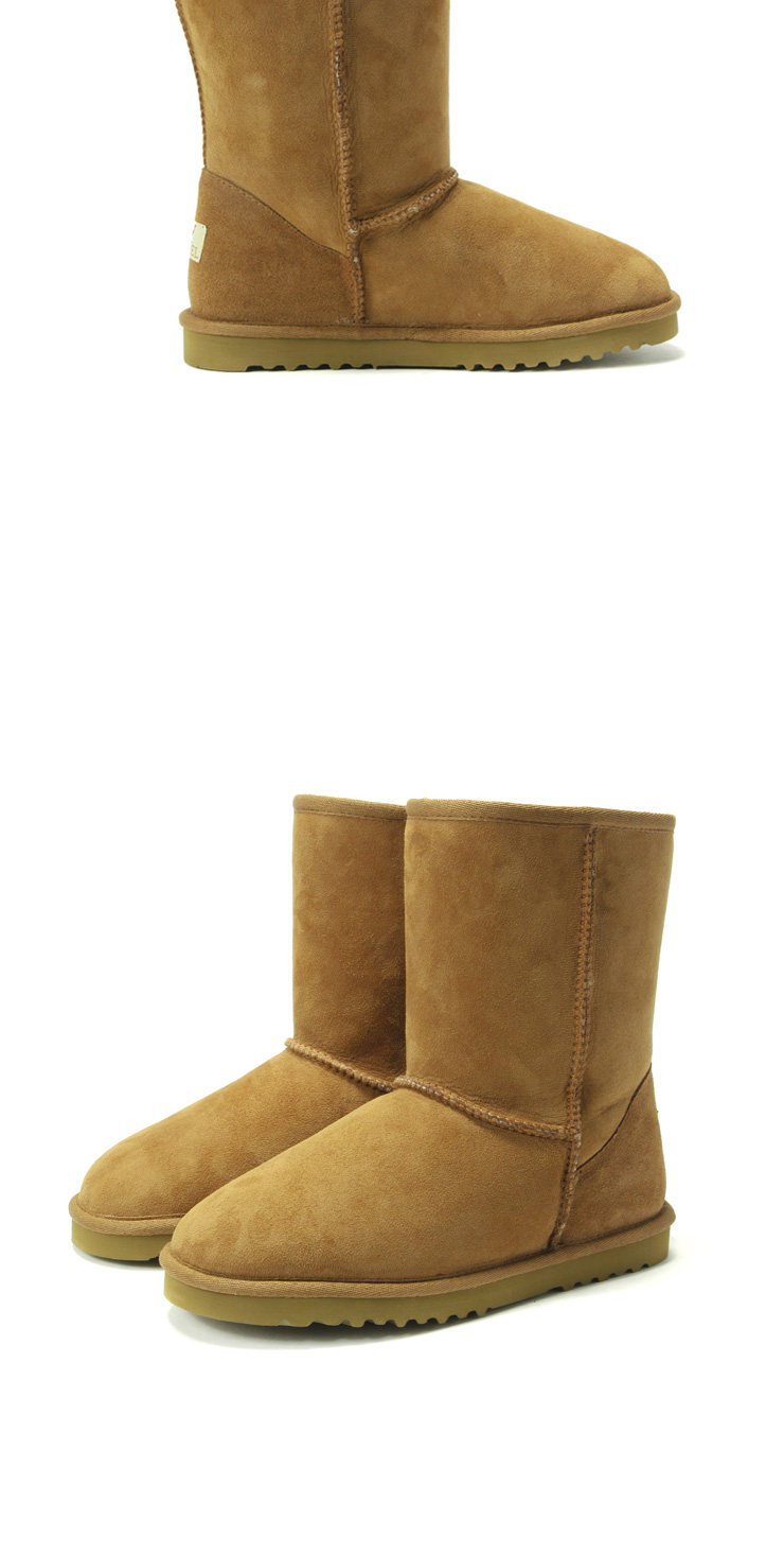 Outdoor shoes outdoor recreation a genuine warmth of camel wool-one snow boots women boots