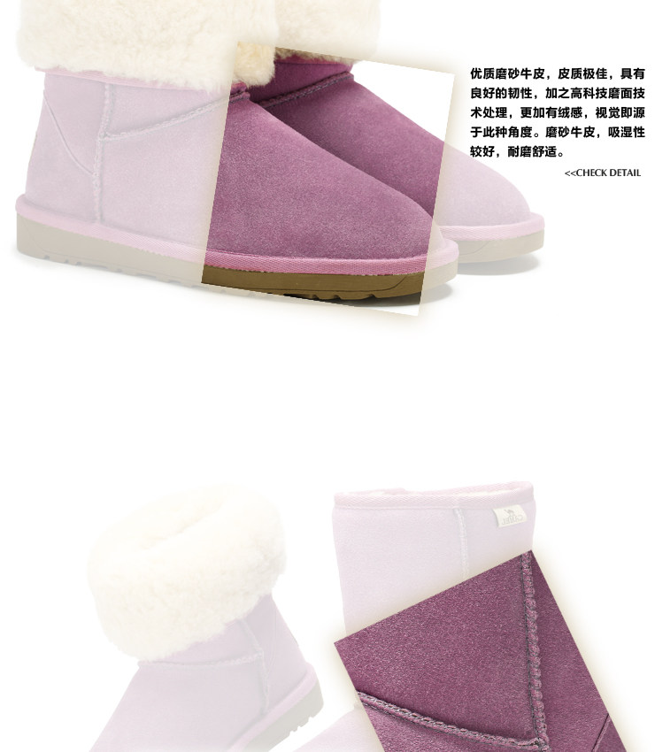 Camel Camel outside the user's snow boots winter fashion boots women boots