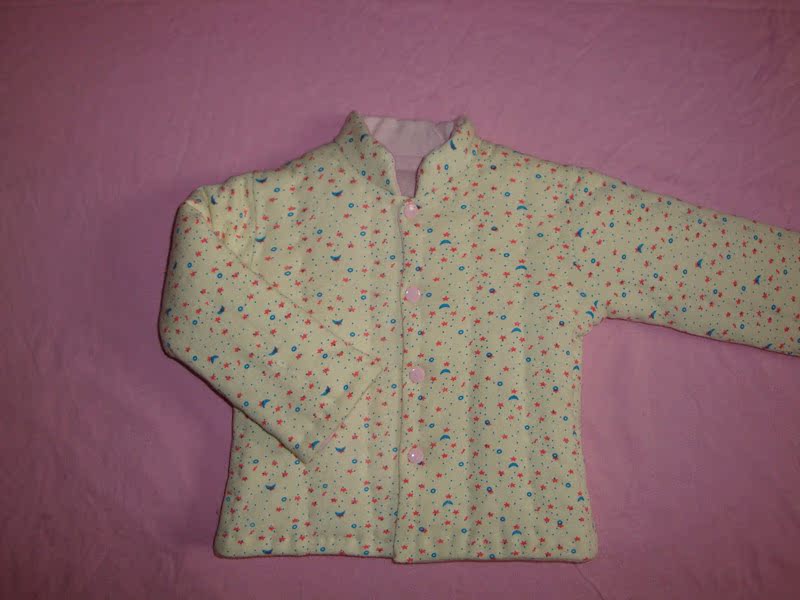 手工缝制小棉袄