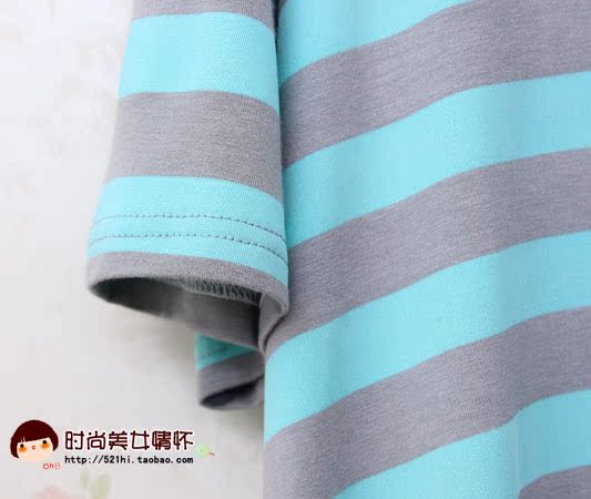 Пижама Comfortable pajamas home service 2013 Модифицированное вискозное волокно В полоску Свитер Для отдыха дома Девушки Пижама Comfortable pajamas home service 2013 Комплект из двух предметов В полоску Свитер Шорты Девушки Для отдыха дома На завязках Короткий рукав Вышивка Модифицированное вискозное волокно Другие материалы Тонкая модель О-вырез Лето