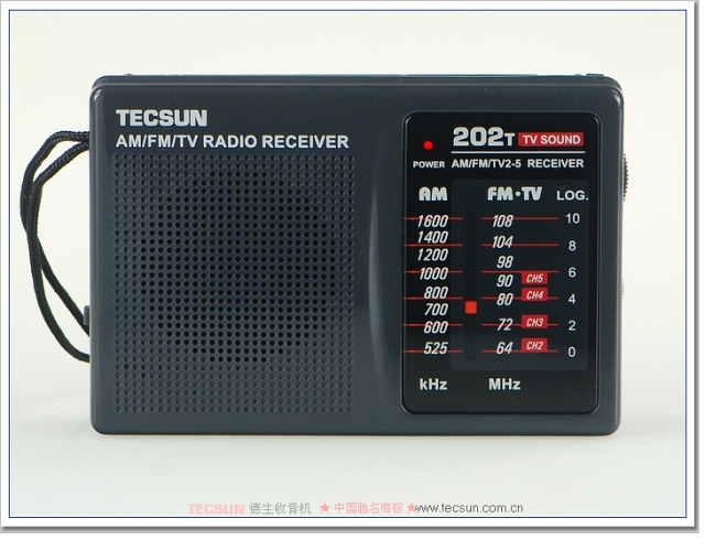 Tecsun/德生 R-202T袖珍式调频/调幅收音机