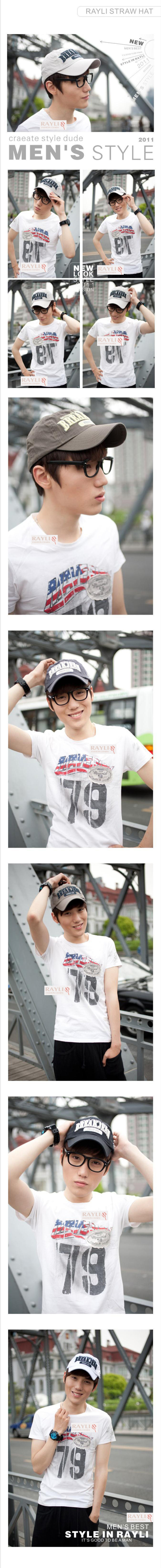 RAYLI summer of Korean men and women BREAK Cap Baseball Cap Hat fashionable genuine temperament K1017