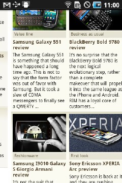 智能简约系Android 2.2 三星s5830评测