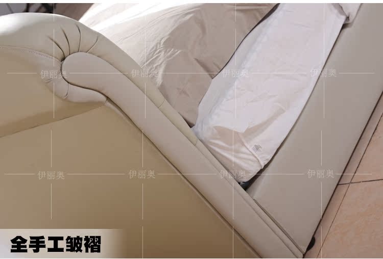 кожаная кровать Yi Liao 1.8 D13 кожаная кровать Yi Liao 1.8 D13