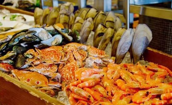 广州番禺四海一家自助餐午晚餐券\/朋友聚餐团