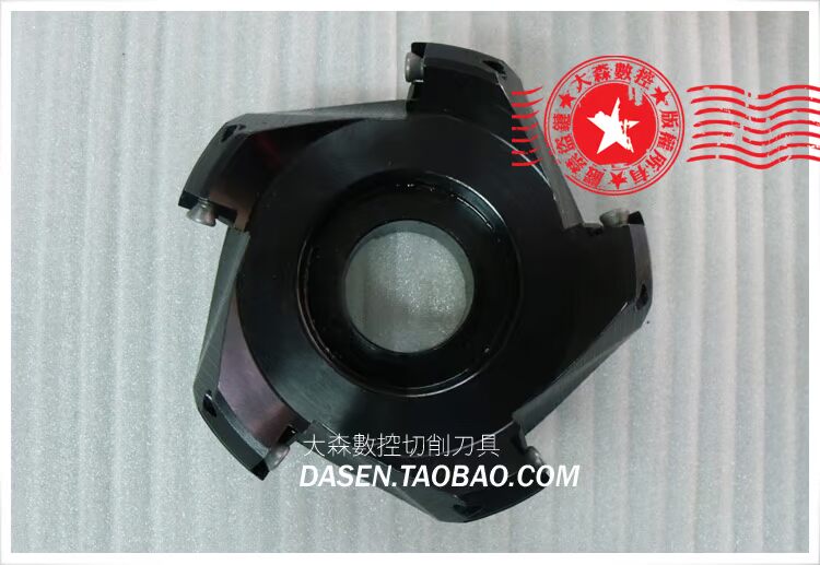 KM45度壳型铣刀盘KM12 100-32/CNC数控铣床面铣刀盘/铝用刀头