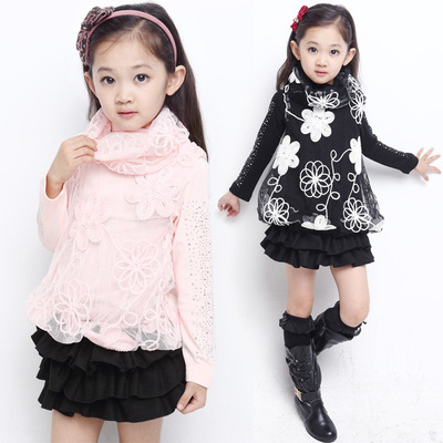 童装<em>女童</em>秋<em>冬装</em>2013韩版<em>新款女童</em>半身<em>裙子</em>儿