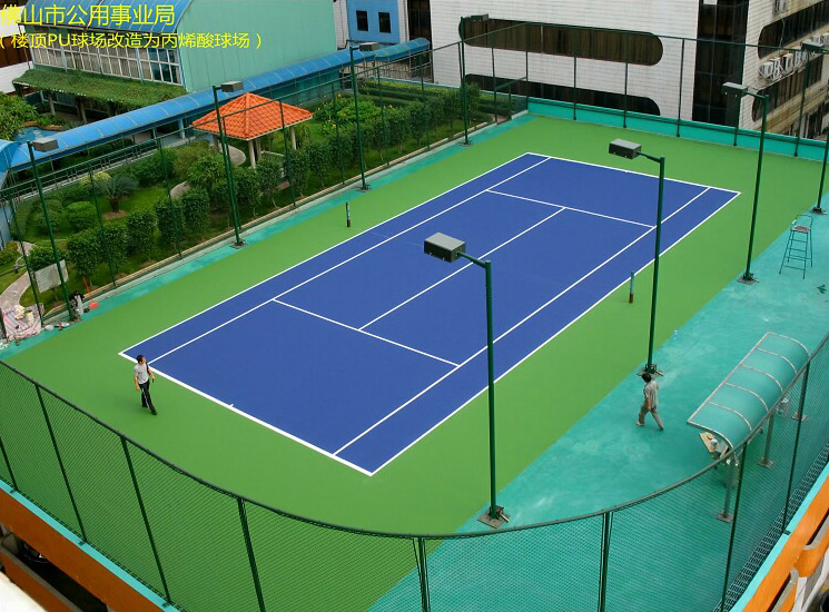 运动跑道、人造草坪-室内\/室外塑胶场地 网球