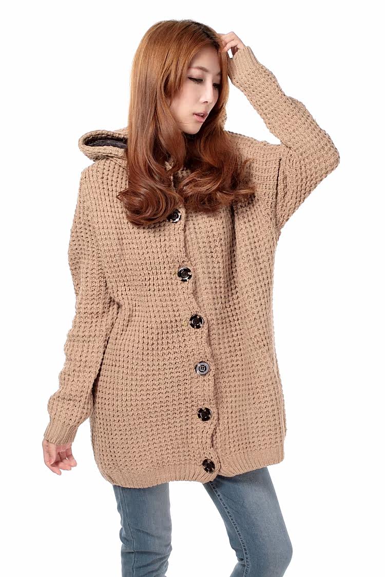 2012秋冬女装 <em>孕妇毛衣</em>外套 韩版 宽松开衫 棒