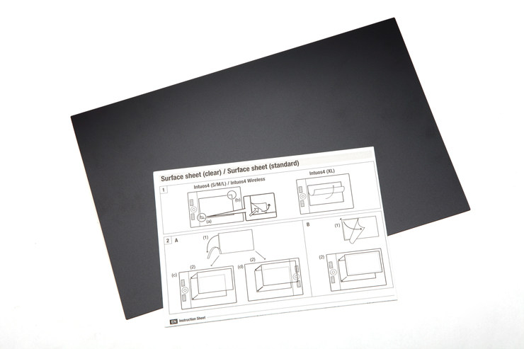 Комплектующие для планшета wacom 影拓4代l ptk-840原装贴膜 只适用于ptk-840