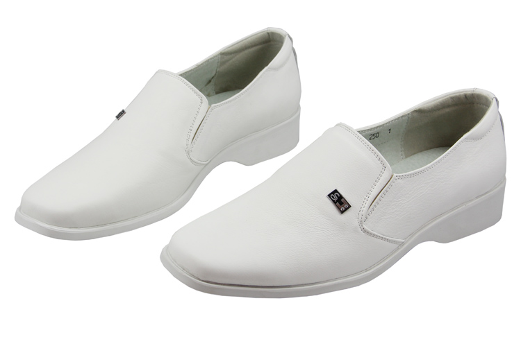 百唯雅护士鞋真皮男医生鞋包邮2013新款热卖