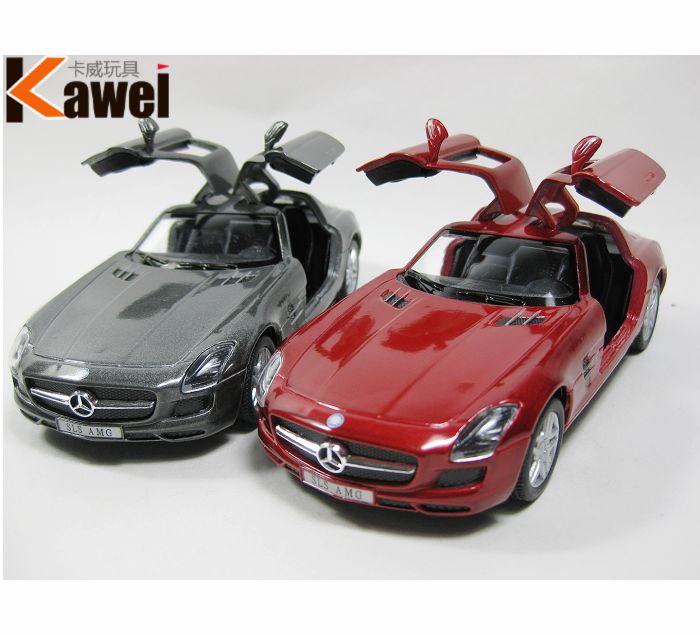 【梅赛德斯奔驰SLS AMG汽车模型 智冠1:36 合
