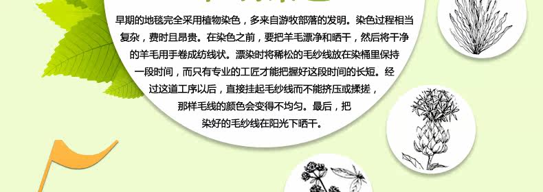 ковер 东升新西兰羊毛地毯欧式客厅茶几垫卧室床边满铺毯加密加大加厚款 Dongsheng XM/004