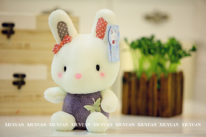 可爱宝宝趴兔 蝴蝶兔子毛绒玩具公仔婚庆娃娃 生日礼品玩偶批发