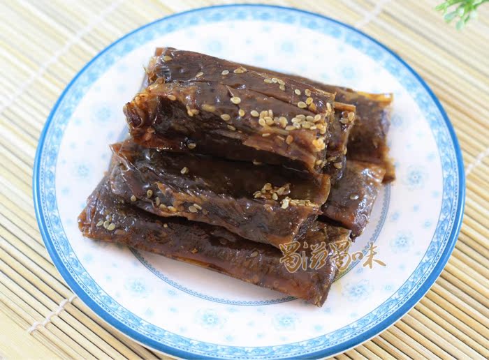 四川德阳特产罗江豆鸡70g*5袋中华老字号包邮