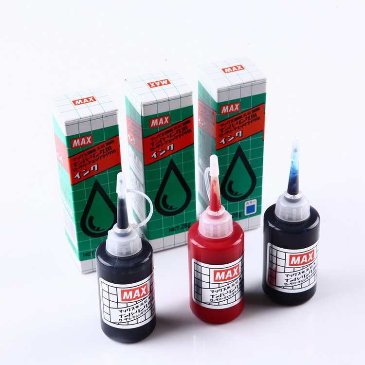 印章用品-日本MAX自动号码机补充印油28g\/IN