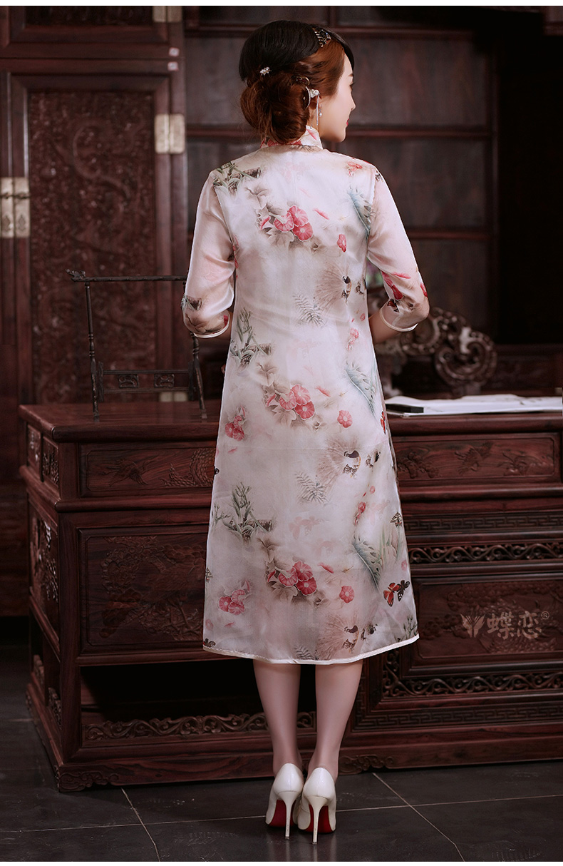 The Butterfly Lovers flowers fall 2015 new upscale, silk Chinese Tang blouses, two kits light jacket milky white L picture, prices, brand platters! The elections are supplied in the national character of distribution, so action, buy now enjoy more preferential! As soon as possible.