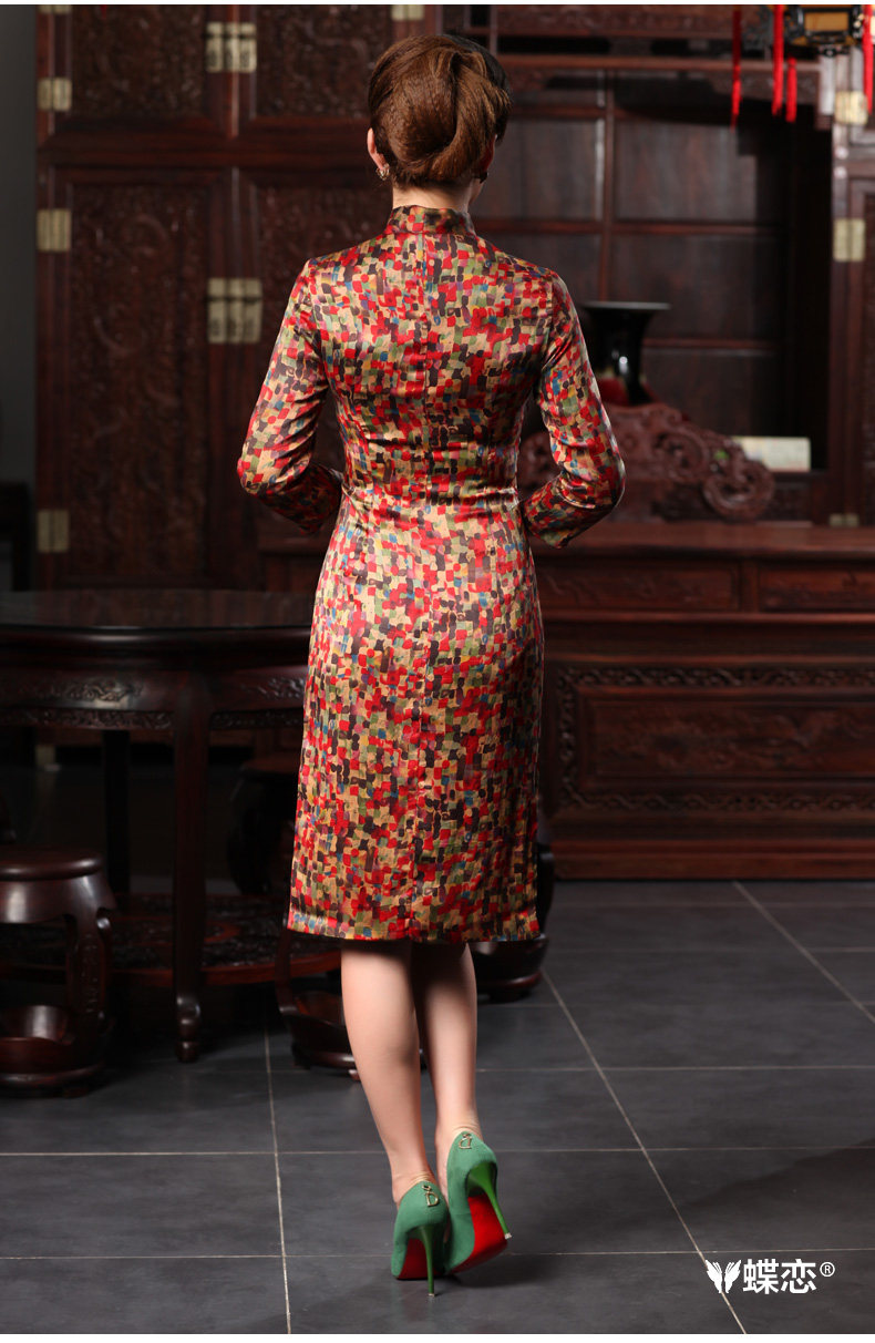 Butterfly Lovers 2015 spring new dresses daily improved, qipao dresses Stylish retro incense cloud yarn cheongsam 48,008 rain obscure XXL pictures, price, brand platters! Elections are good character, the national distribution, so why buy now enjoy more preferential! Health