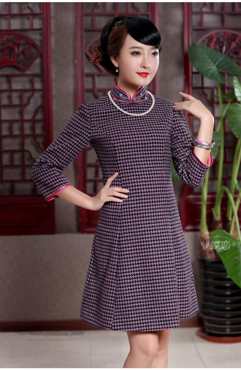 Butterfly Lovers 2015 spring new improved style Chinese qipao Stylish retro improved dress 49,018 red 1000 birds, XXL pictures, price, brand platters! Elections are good character, the national distribution, so why buy now enjoy more preferential! Health