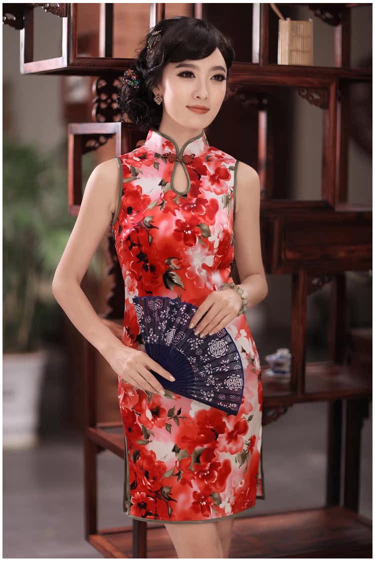 Butterfly Lovers ferry erotic films 2015 spring new sleeveless improved stylish short Silk Cheongsam 49,194 figure L pictures, price, brand platters! Elections are good character, the national distribution, so why buy now enjoy more preferential! Health